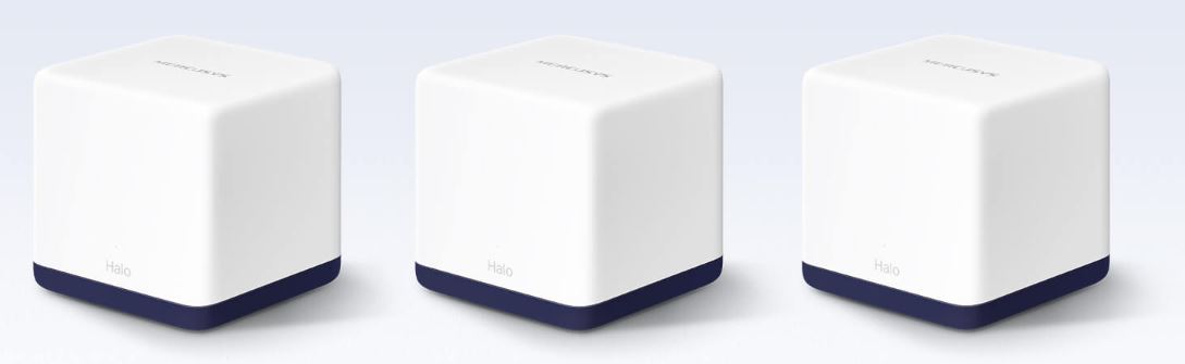 Domácí mesh systém MERCUSYS Halo H50G3pack bílá white