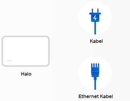 Domácí mesh systém MERCUSYS Halo H90X2pack bílá white