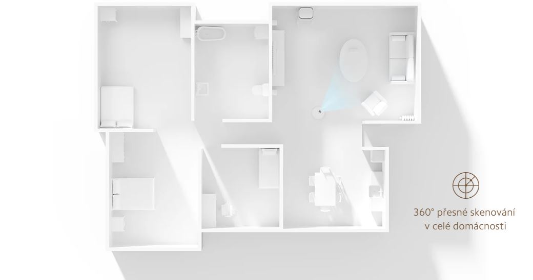 Robotický vysavač XIAOMI Robot Vacuum X10+ bílá white