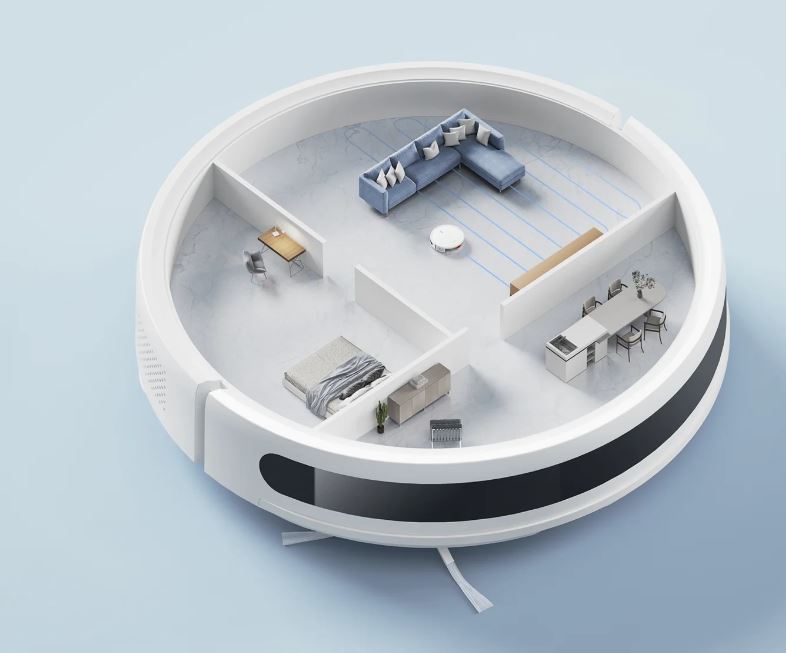 Robotický vysavač XIAOMI Robot Vacuum E10 EU bílá white