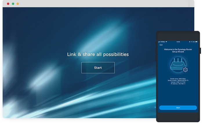 WiFi router SYNOLOGY RT2600ac