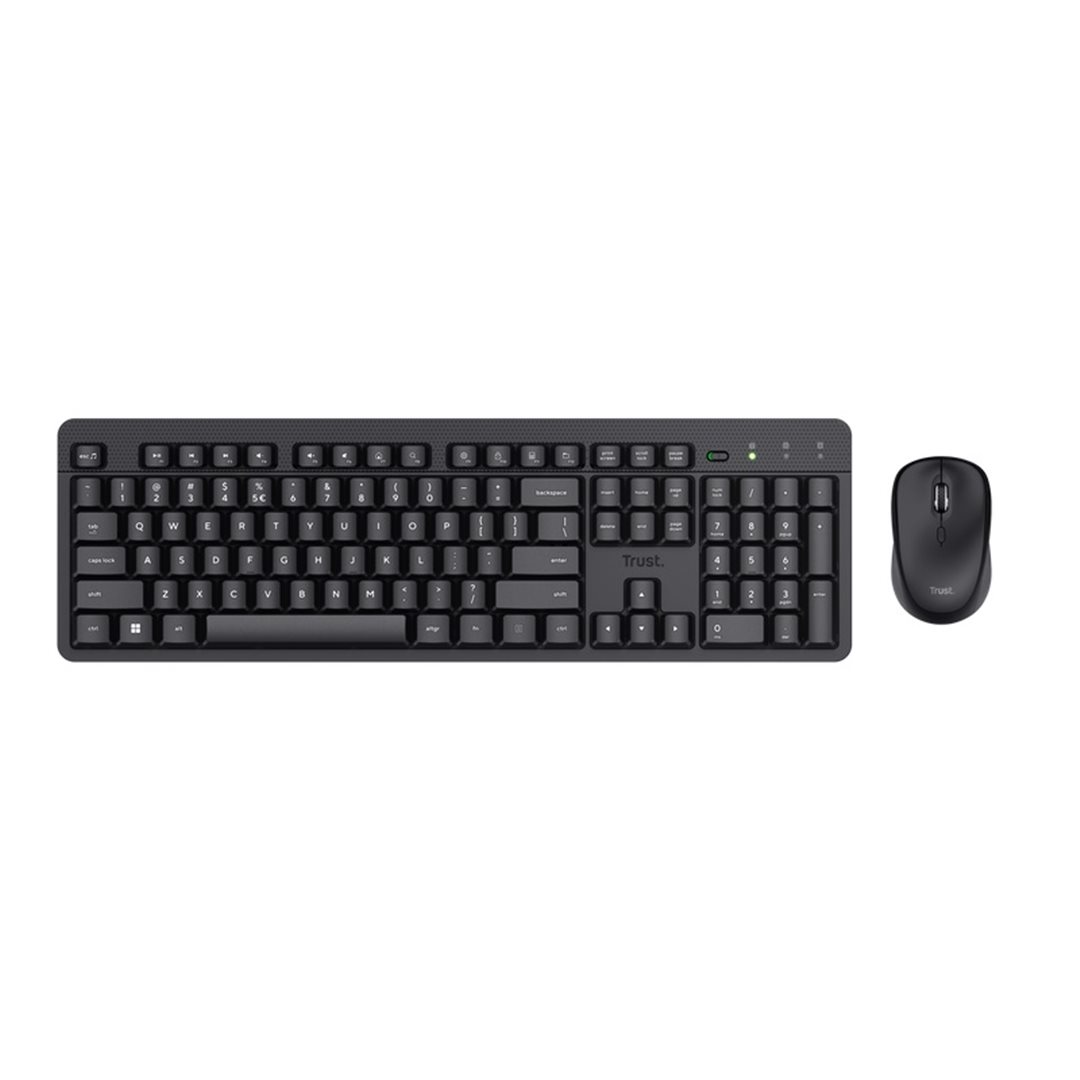 Sada bezdrátové klávesnice a myši TRUST ODY II Silent Wireless KEYBOARD  MOUSE