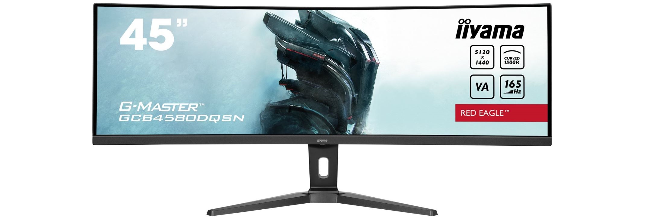 40 LCD monitor iiYAMA GMaster GCB4580DQSNB1 černostříbný