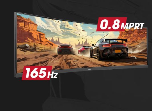 40 LCD monitor iiYAMA GMaster GCB4580DQSNB1 černostříbný