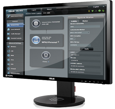 ADSLVDSL router ASUS DSLN16