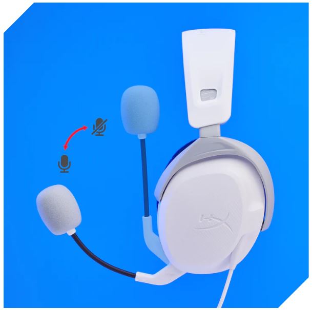 Herní sluchátka HyperX CloudX Stinger 2 pro PlayStation bílý white