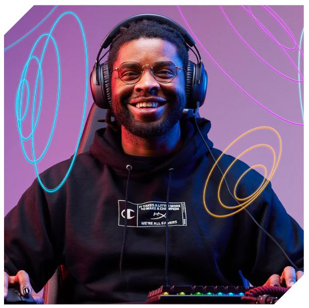 Herní sluchátka kabelová HyperX Cloud III ANC JackUSb Black