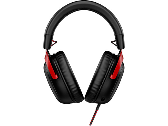 Herní sluchátka kabelová HyperX Cloud III ANC JackUSB Red