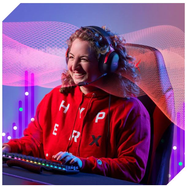 Herní sluchátka kabelová HyperX Cloud III ANC JackUSB Red