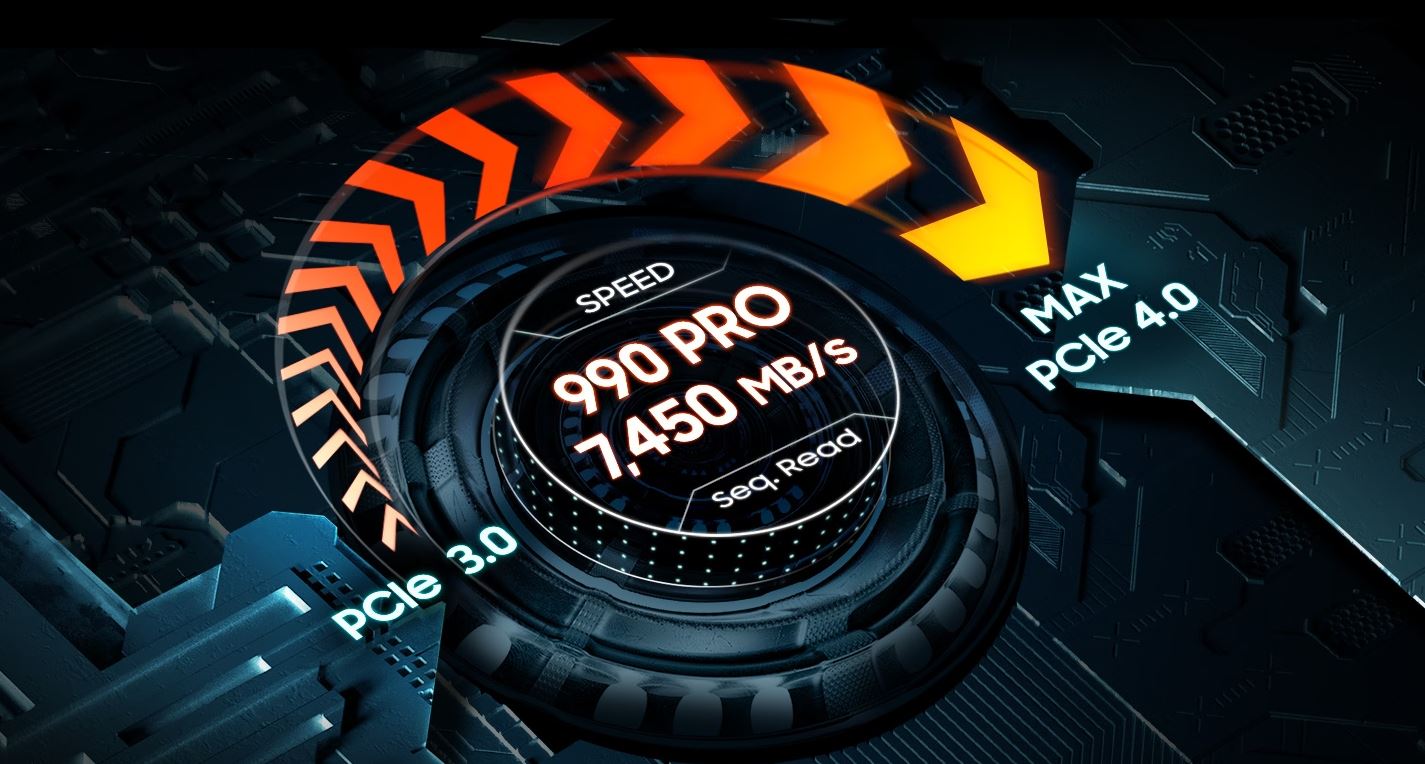 SSD disk SAMSUNG 990 PRO 4TB s chladičem