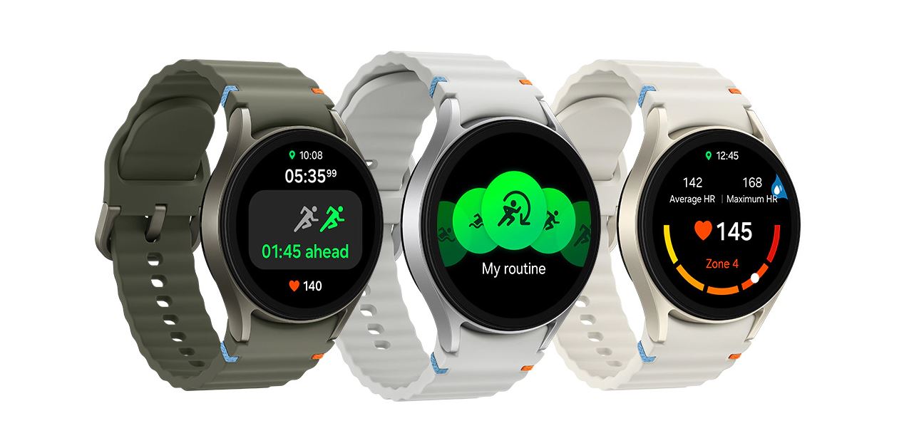 Chytré hodinky SAMSUNG Galaxy Watch 7 LTE 40mm CreamSport Band