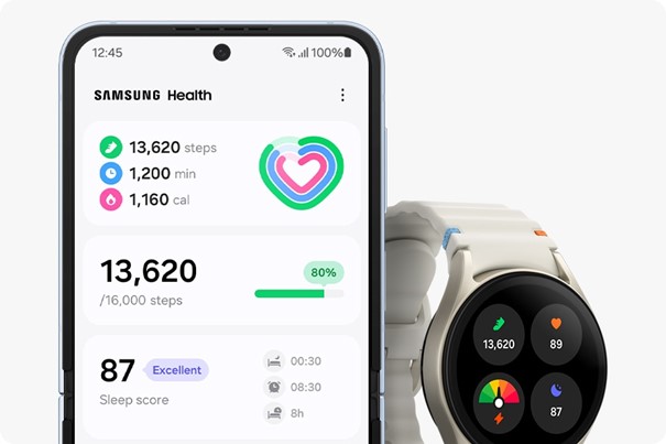 Chytré hodinky SAMSUNG Galaxy Watch 7 LTE 44mm GreenSport BandGreen