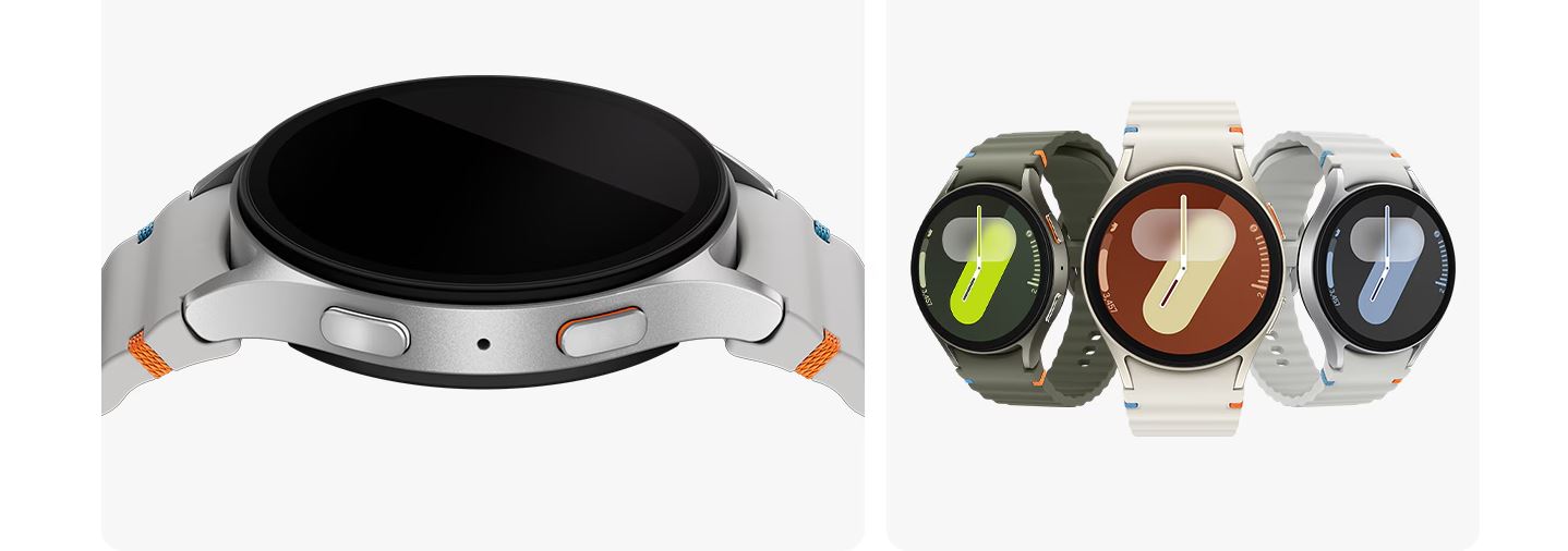 Chytré hodinky SAMSUNG Galaxy Watch 7 44mm SilverSport BandSilver
