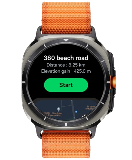 Chytré hodinky SAMSUNG Galaxy Watch Ultra 47mm Titanium WhiteSport BandWhite