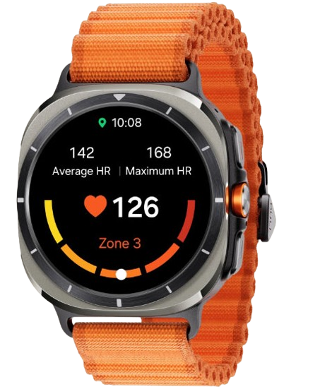 Chytré hodinky SAMSUNG Galaxy Watch Ultra 47mm Titanium WhiteSport BandWhite