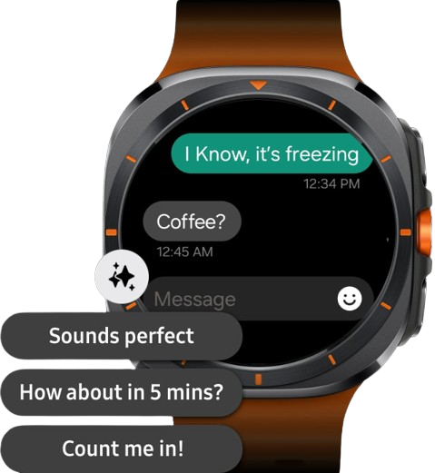 Chytré hodinky SAMSUNG Galaxy Watch Ultra 47mm Titanium WhiteSport BandWhite