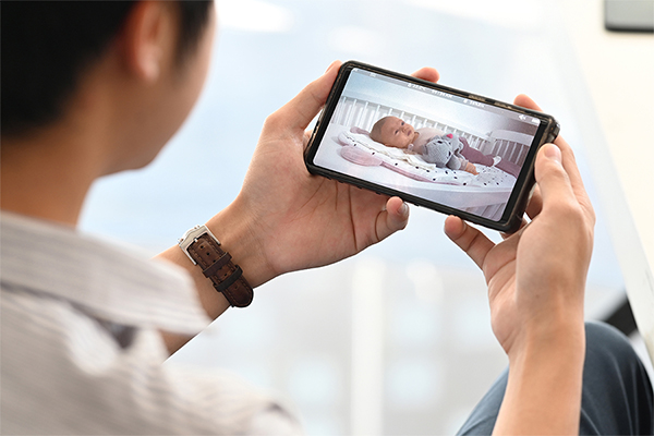 Dětská chůvička s kamerou CONCEPT SMART KIDO KD4010