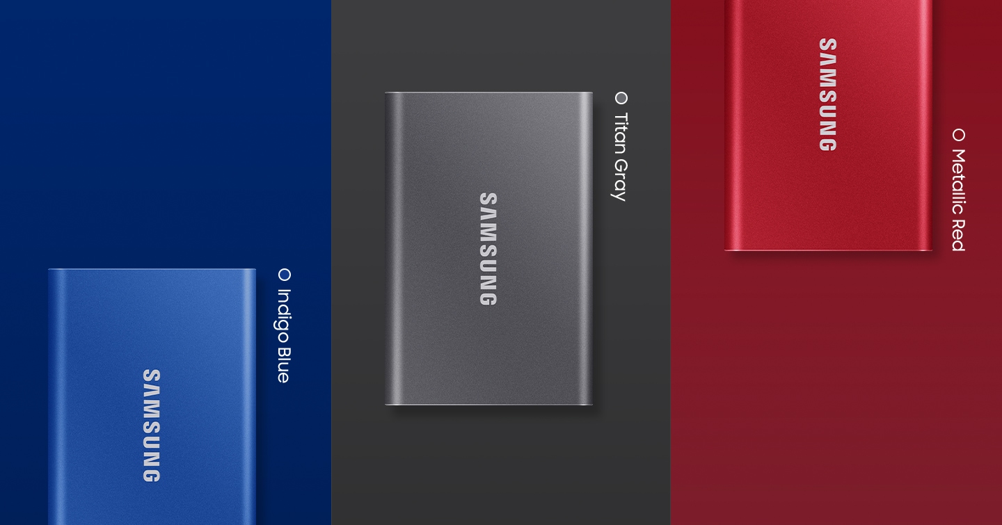 Externí SSD disk SAMSUNG T7 1TB šedý