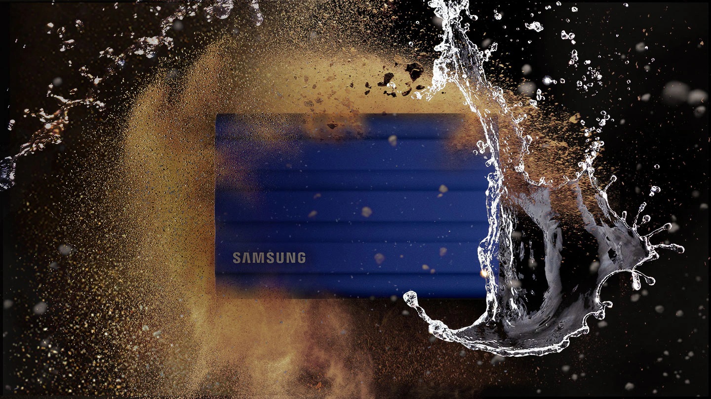 Externí SSD disk SAMSUNG T7 Shield 1TB béžový