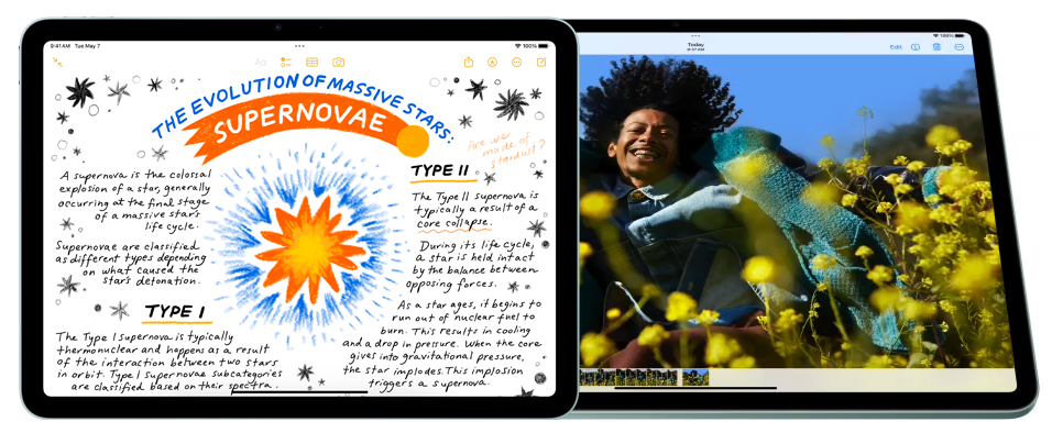 Tablet APPLE iPad Air 13 WiFi + Cellular 256GB  Blue 2024