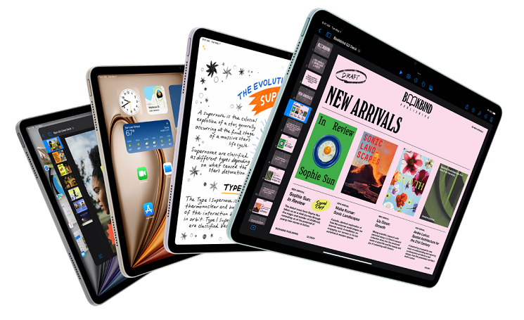 Tablet APPLE iPad Air 13 WiFi + Cellular 256GB  Blue 2024