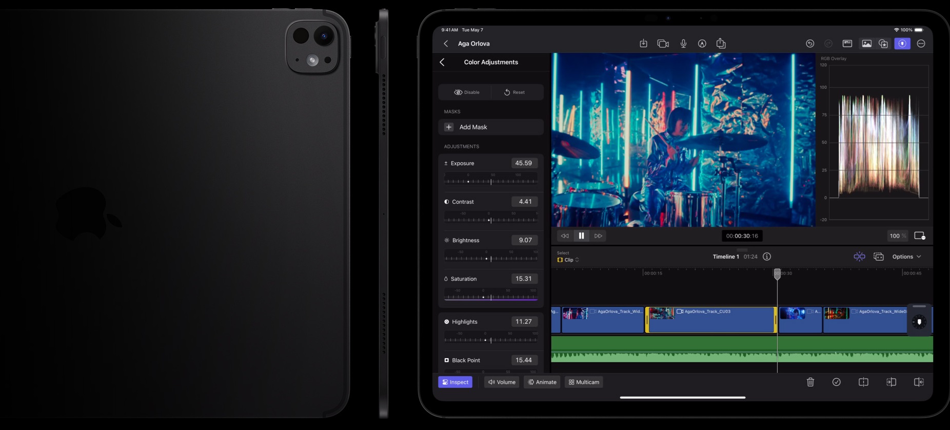 Tablet APPLE iPad Pro 11 WiFi 2TB  Space Black 2024