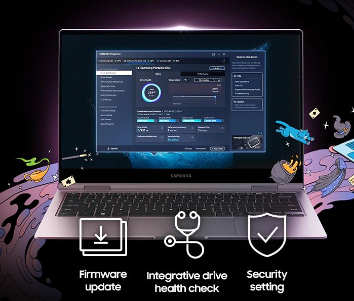 Externí SSD disk SAMSUNG T9 4TB