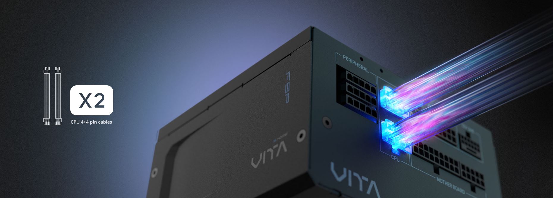 Zdroj FORTRON VITA GM 650W 80PLUS Gold