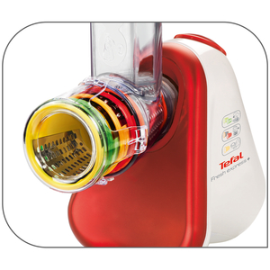 Elektrický strouhač TEFAL MB756G31 FreshExpress metalická červená