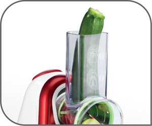 Elektrický strouhač TEFAL MB756G31 FreshExpress metalická červená