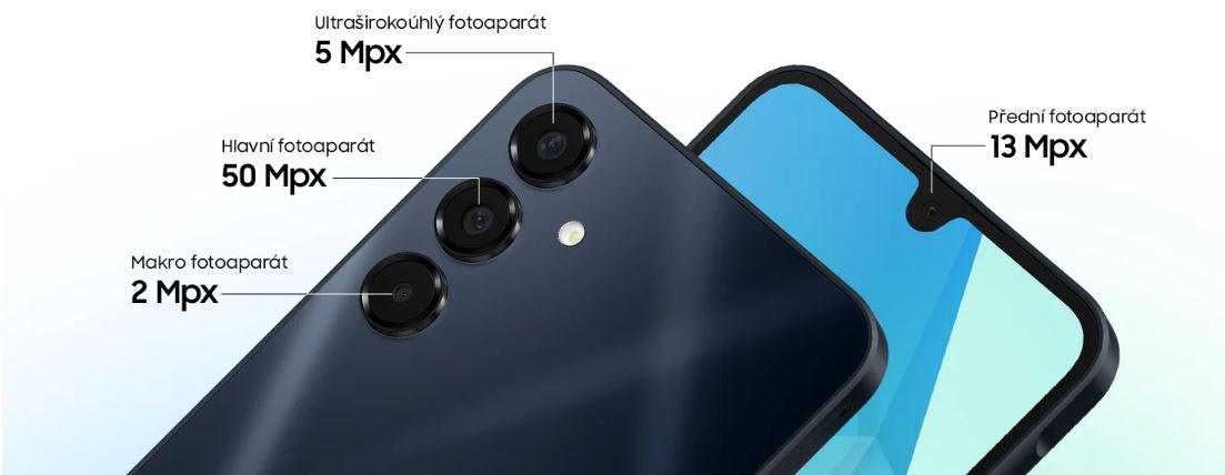 Mobilní telefon SAMSUNG Galaxy A16 5G 4GB128GB Blue Black