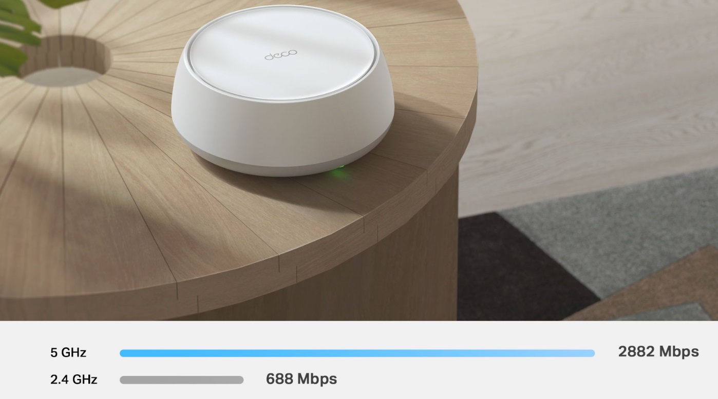 Mesh router TPLINK Deco BE25 bílý white