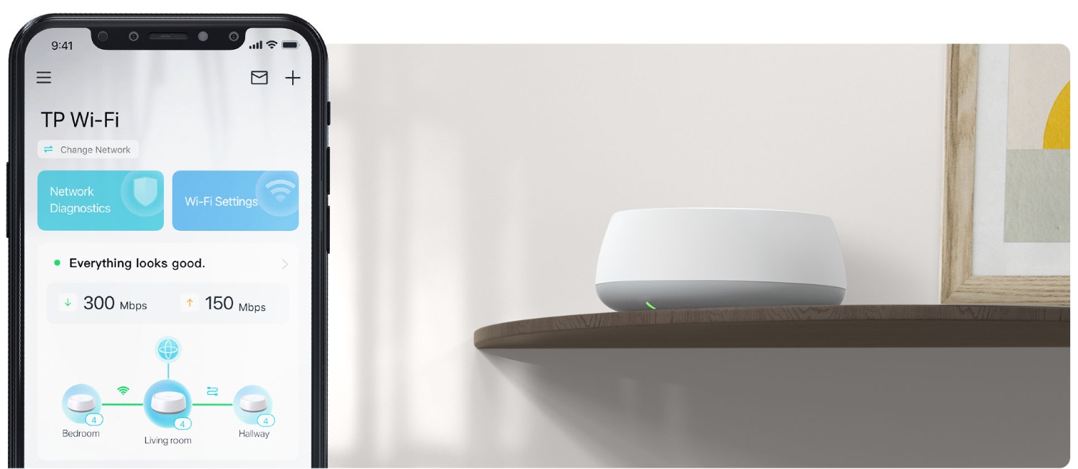 Mesh router TPLINK Deco BE25 bílý white