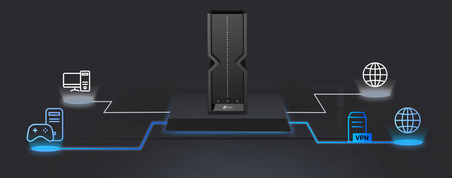 Wifi router TPLINK Archer BE550 BE9300 WiFI7