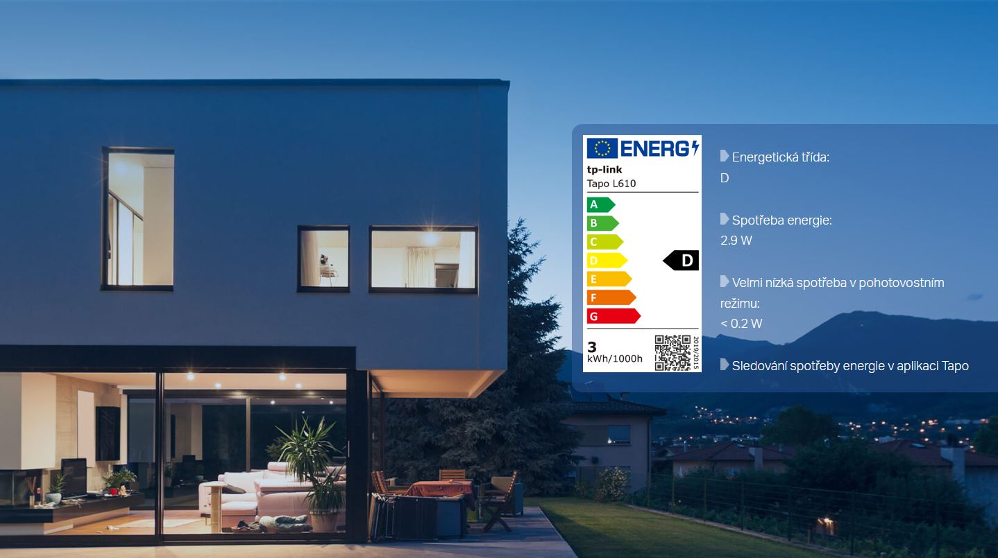 Chytrá LED žárovka TPLINK Tapo L610 GU10