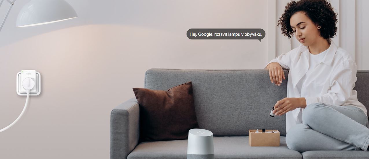 Chytrá WiFi zásuvka TPLINK Tapo P100M EU