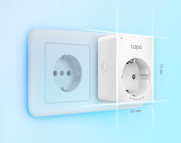Chytrá WiFi zásuvka s měřením spotřeby TPLINK Tapo P110 EU