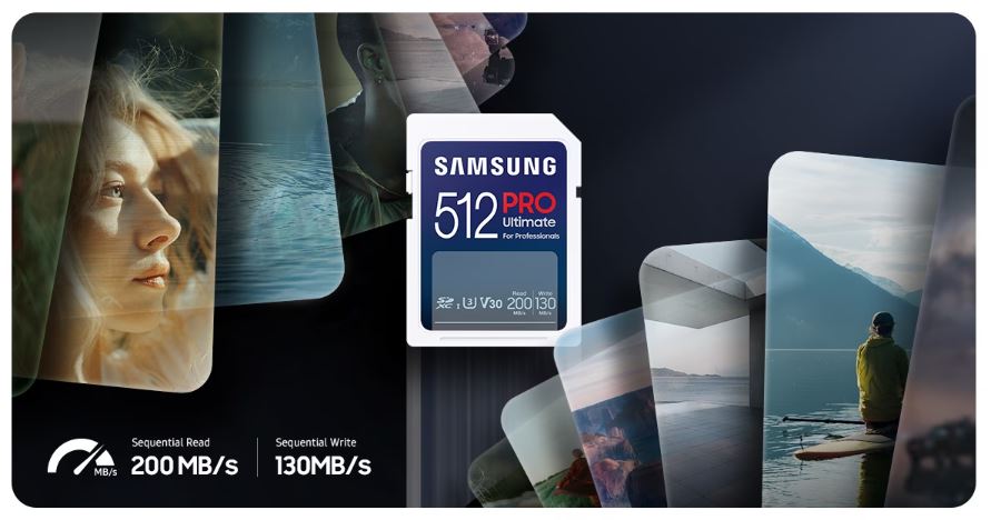 Paměťová karta SAMSUNG SDXC 128GB PRO ULTIMATE