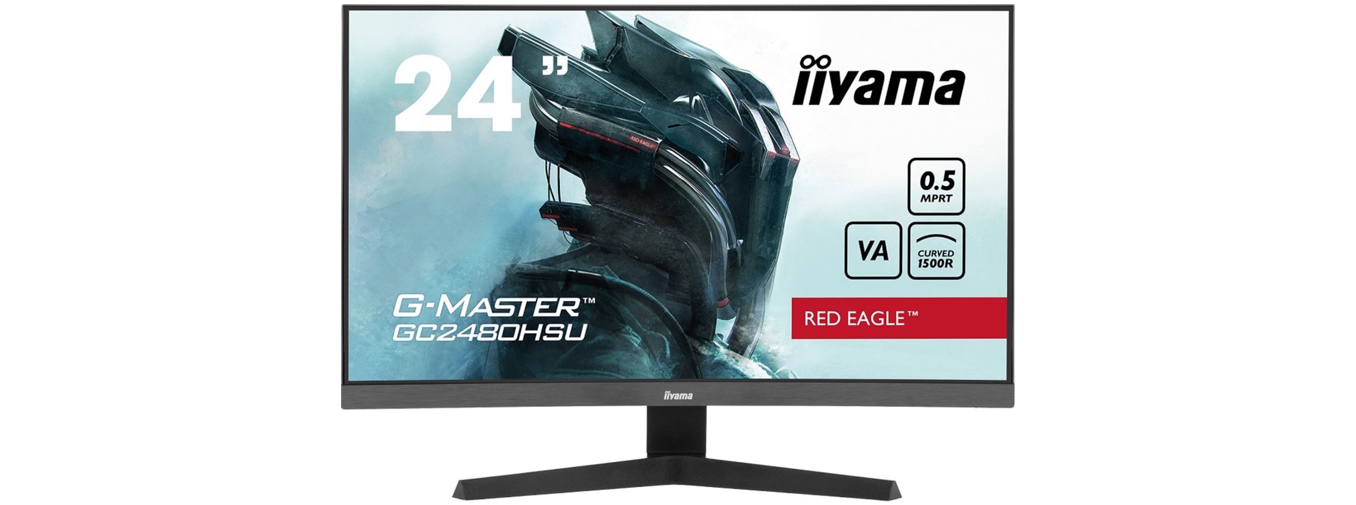266 prohnutý LED monitor iiYAMA GMaster GC2480HSUB1