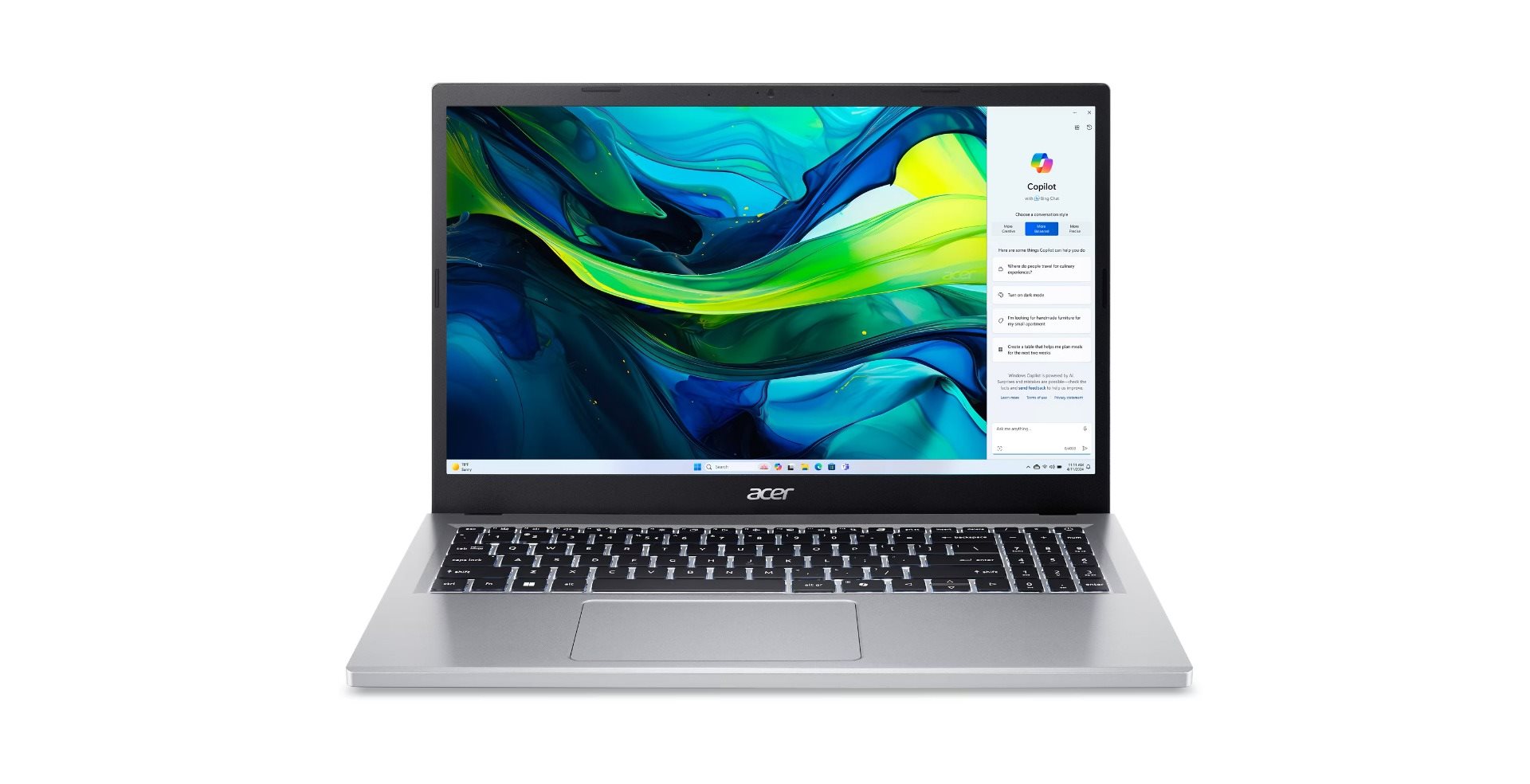 Notebook ACER Aspire Go 15 AG1532PC9RS