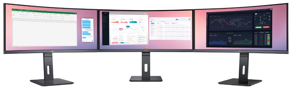 Prohnutý LED monitor AOC CU34P3CV 34