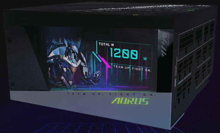 Zdroj GIGABYTE AORUS černý black
