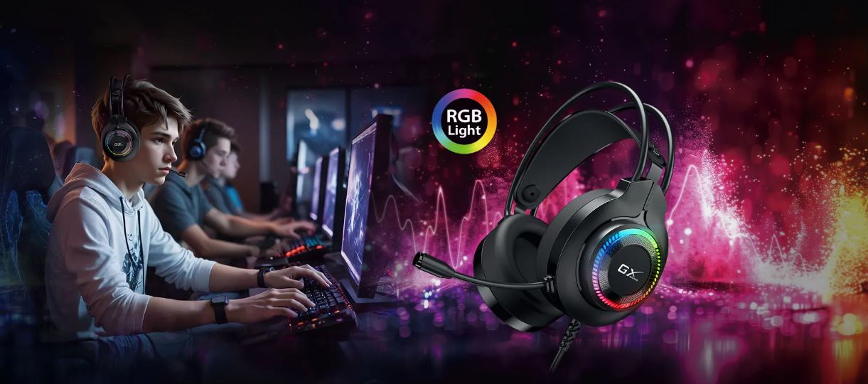Herní sluchátka GENIUS GX Gaming Headset HSGX580U