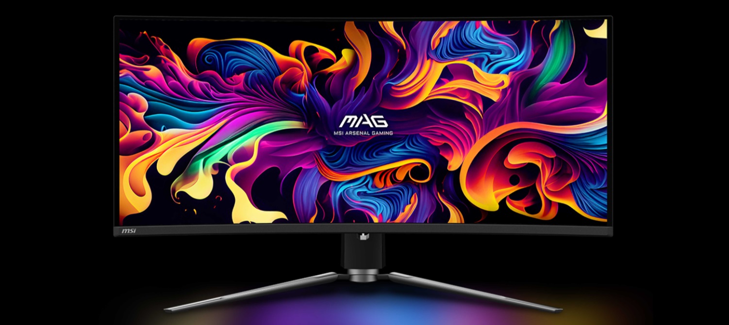 34 OLED monitor MSI MAG 341CQP QDOLED