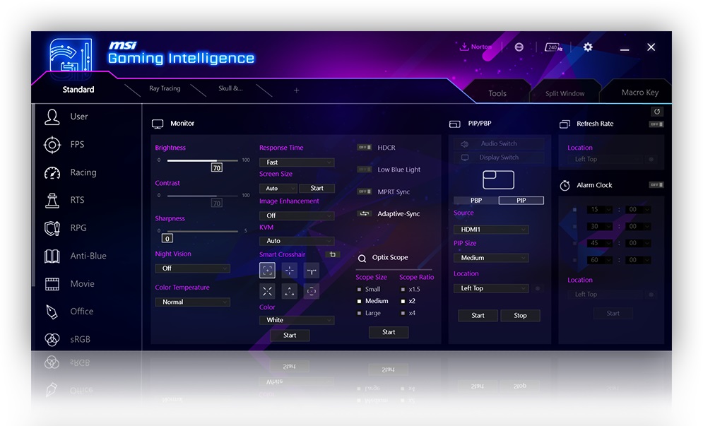 34 OLED monitor MSI MAG 341CQP QDOLED