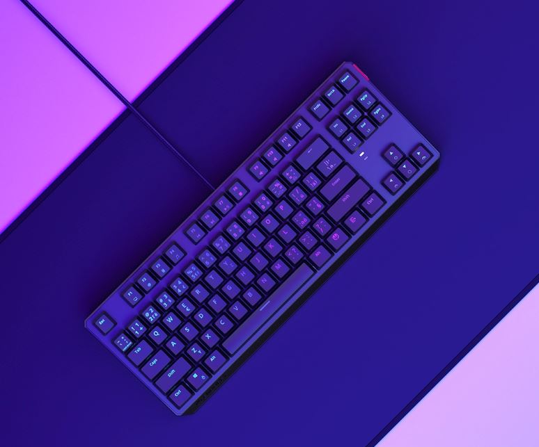 Herní drátová klávesnice ENDORFY Thock TKL Brown