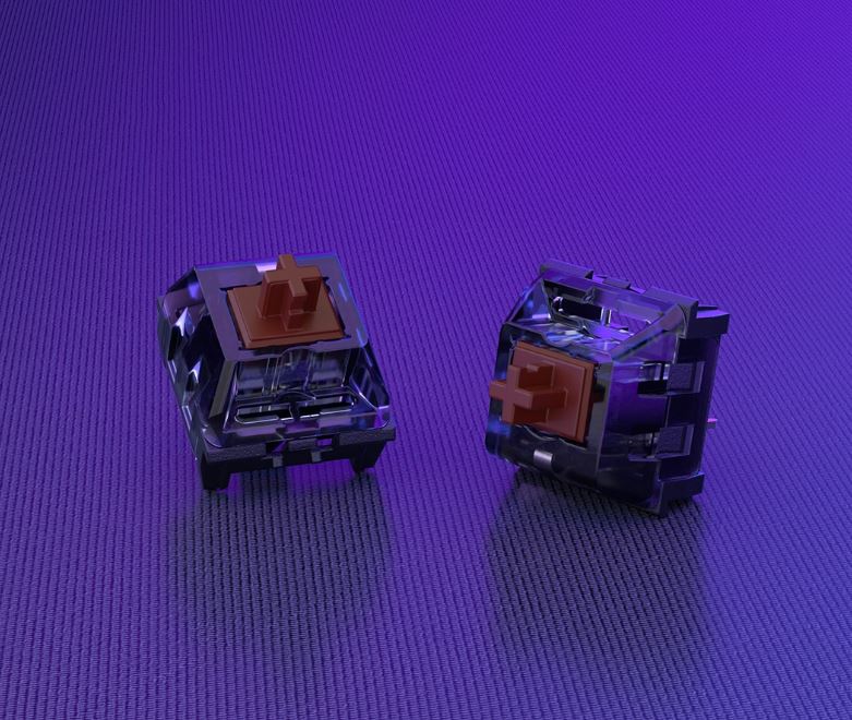 Herní drátová klávesnice ENDORFY Thock TKL Brown