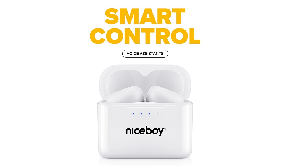 Bezdrátová sluchátka NICEBOY Podsie 4 Black