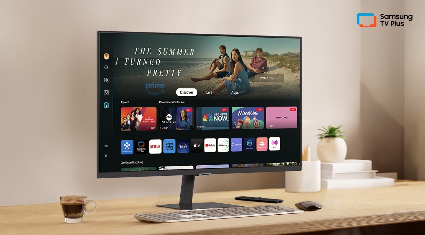 27 LED monitor SAMSUNG Smart Monitor M5M50D