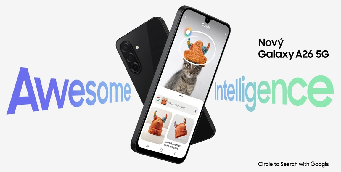 Mobilní telefon SAMSUNG Galaxy A26 5G 8GB256GB Green